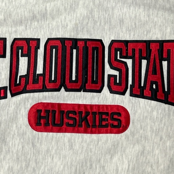 St. Cloud State Huskies Collegiate Gray Hoodie Pullover Sweatshirt - Picture 4 of 5